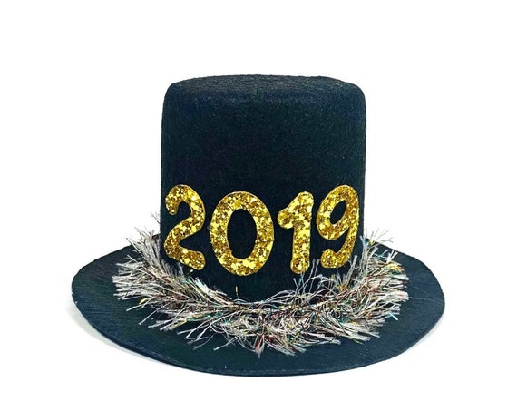 2019 Top Hat || New Years Top Hat || Dog NYE Hat || Top Hat Costume for Dog || New Years Eve
