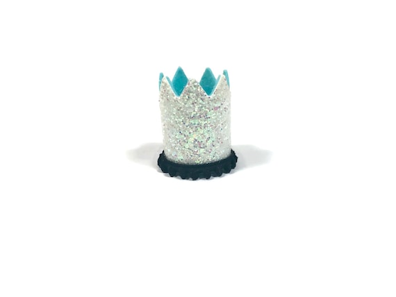 SALE|| Dog Hat || Kitty Cat Birthday Crown || Animal Crown || Animal Party || Birthday Party Photo Prop || Pale Gold Glitter