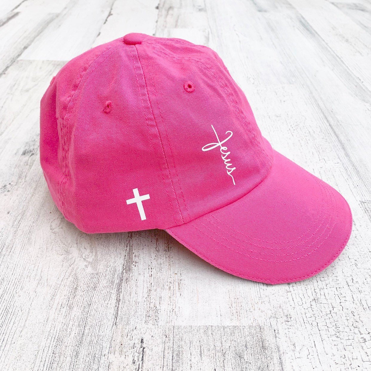 Christian Hat Jesus Hat Faith Cross hat 20 Colors Etsy