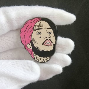Lil Peep Pin / Handbemalter Pin / Lil Peep / Lil Peep / High Quality Pin / Limitierte Auflage