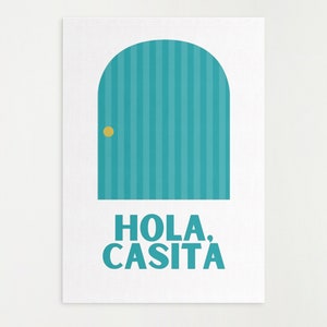 Encanto Hola Casita Art Print Poster, Entryway Art, Housewarming Gift, Encanto Posters, Encanto Art | Digital Download