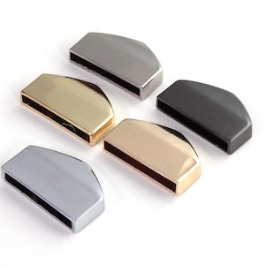 Bag Strap Ends // Arrow Strap Ends // Bag Hardware // Purse Hardware // 1 inch Hardware // 25mm Hardware // Zipper End // Zipper Tail