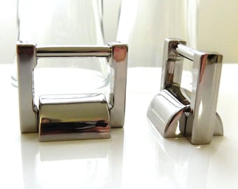 Minimalist Handbag Strap Connector \\ Bag Hardware \\ Strap Handle \\ Purse Hardware \\