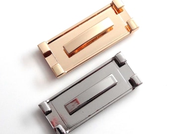 Rivet Bar Strap Connectors // Bag Hardware // Connectors // Strap Hardware // Purse Hardware