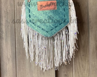 Denim Large Pocket Car Freshie – Fringe Western Decor