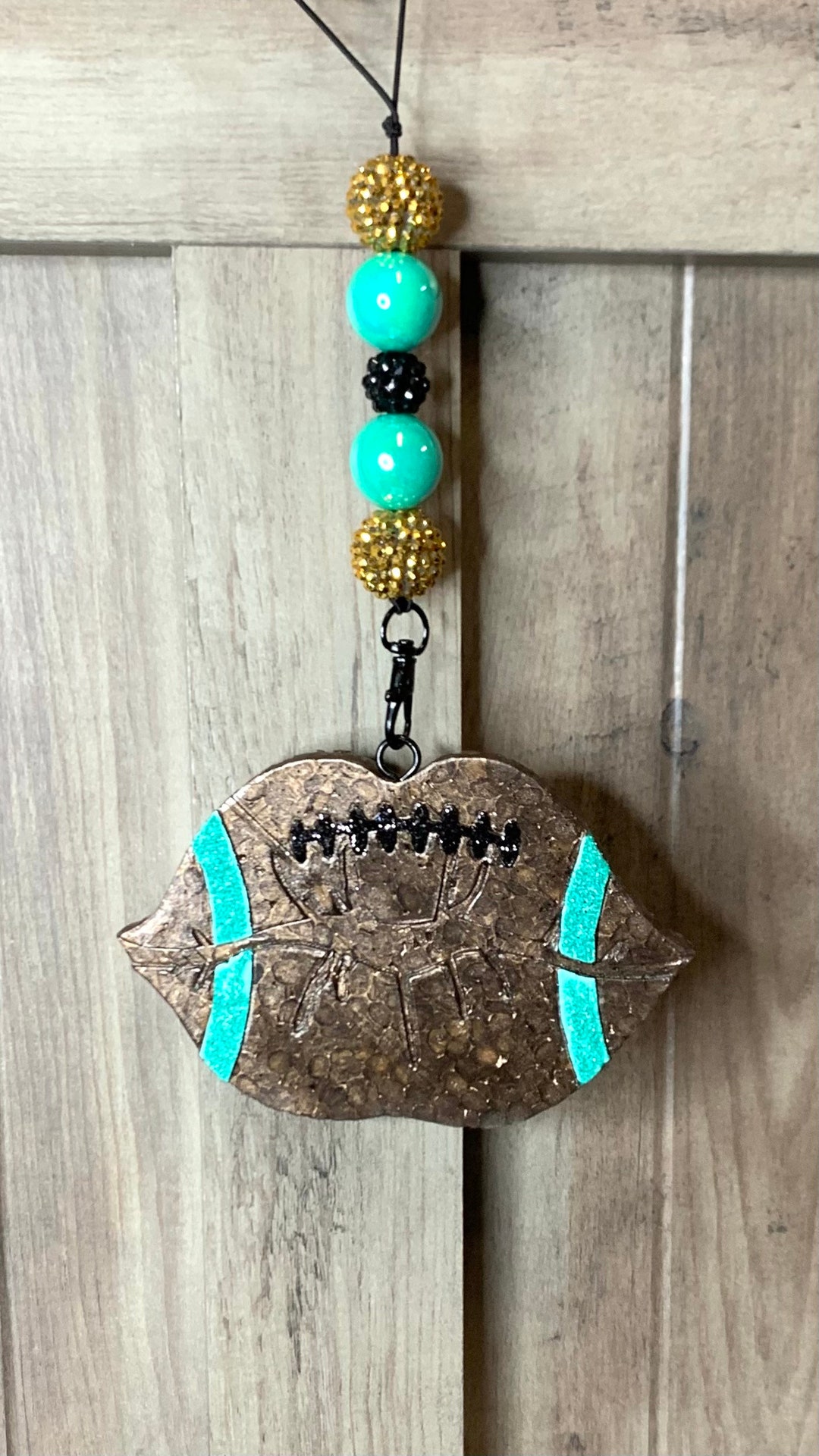 Football Themed Lips Freshie Car Scents Kiss Vehicle Fresheners