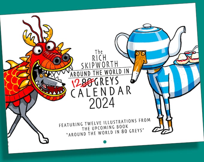 2024 Rich Skipworth Calendar charity Etsy