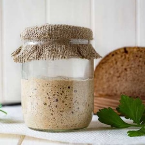 Sourdough Starter Recipe, Step By Step Guide,  Digital Download Recipe for a Sourdough Starter Making, Homemade Recipe for bread