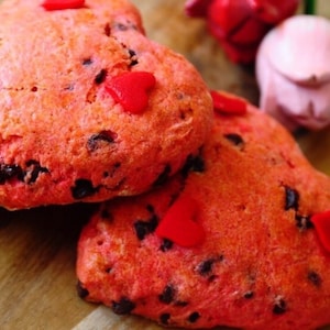 Red HEART Cookies Recipe, Best Digital Download Cookie Recipe for Loving Ones,  Dating Treats, Valentine&#39;s Day Recipes