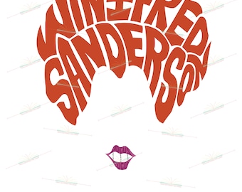 Winifred Sanderson Word Art