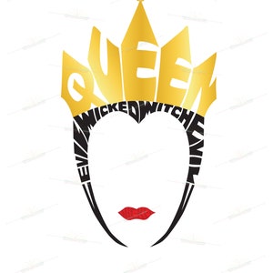 Evil Queen Word Art