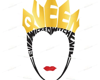 Evil Queen Word Art