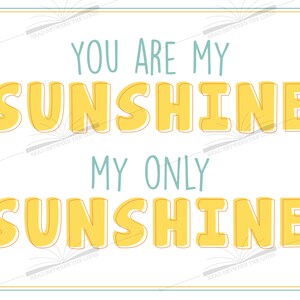You Are My Sunshine
