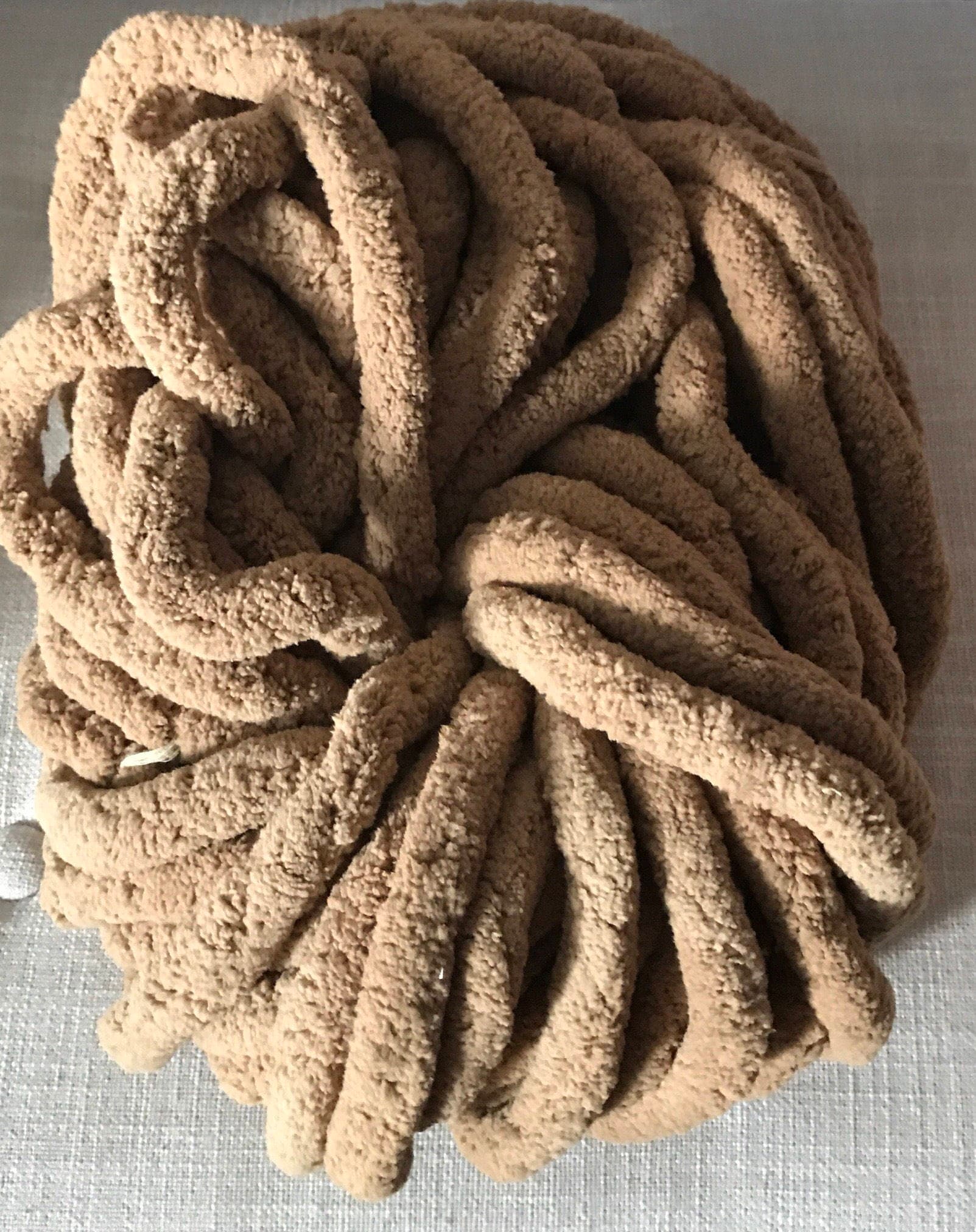 Chenille Chunky Knit Yarn Chunky Knit Yarn Chunky Knit Etsy