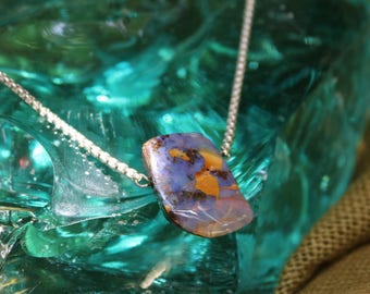Australian Boulder Opal Necklace
