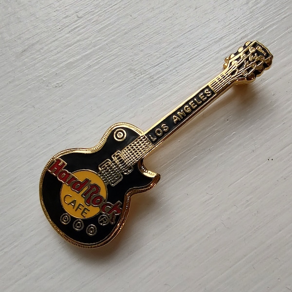 Vintage Hard Rock Cafe Pin ~ Lapel Pin ~ Hard Rock Cafe ~ 1990s Hard Rock Cafe ~ Los Angeles California ~ Souvenir Pin ~ Collectible Pins