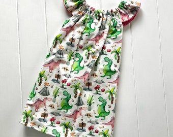 Seaside Dress - Dinosaur