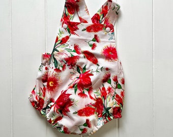 Baby Romper - Waratah