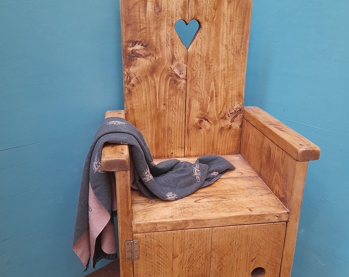 Handmade hall seat bench with storage, reclaimed wood  bedroom storage