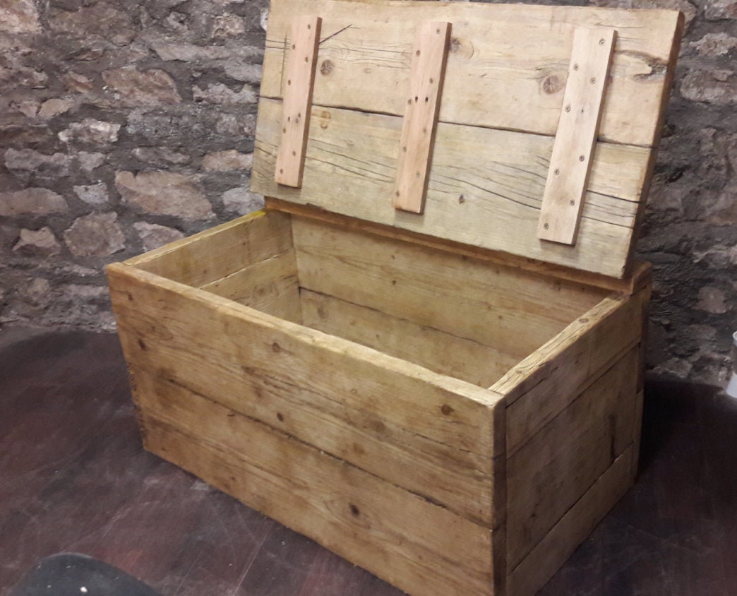 How to make a trunk, chest or wooden box 
