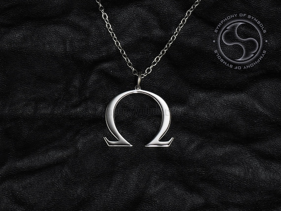 stainless steel omega necklace