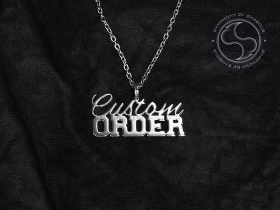 Custom Pendant Symbol Stainless Steel Jewelry - Custom Picture Pendant
