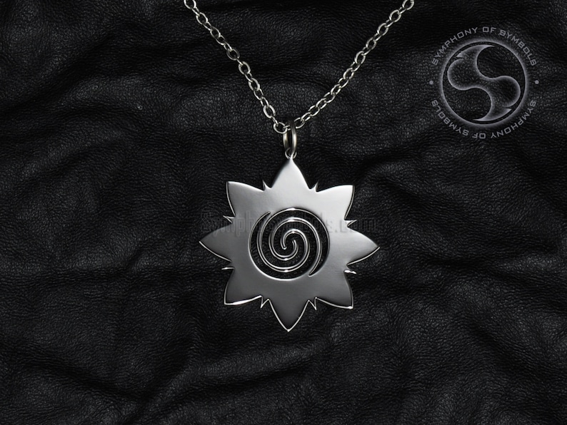  Borneo Rose  Symbol Pendant Tattoo Jewelry Bunga Terung Etsy