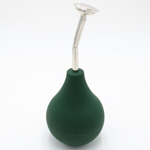 Ball shower for felting & nuno / sprinkler and watering shower for bonsai and plants dunkelgrün