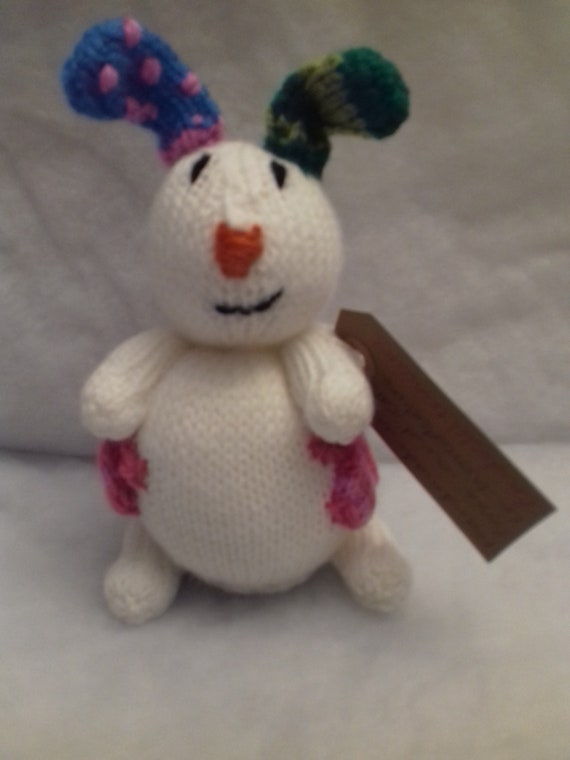 snow dog cuddly toy
