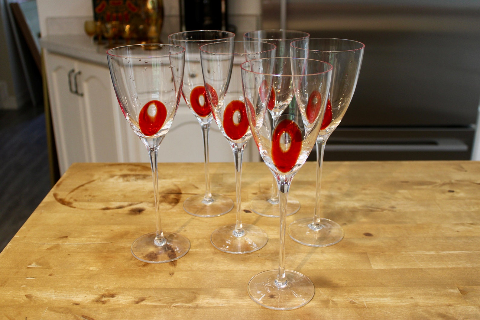 Krosno Wine Glasses Czech Bohemian Crystal Glass Liquor Etsy