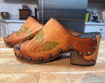 Rare vintage brown Fluevogs Rare Vintage 70 main image 3