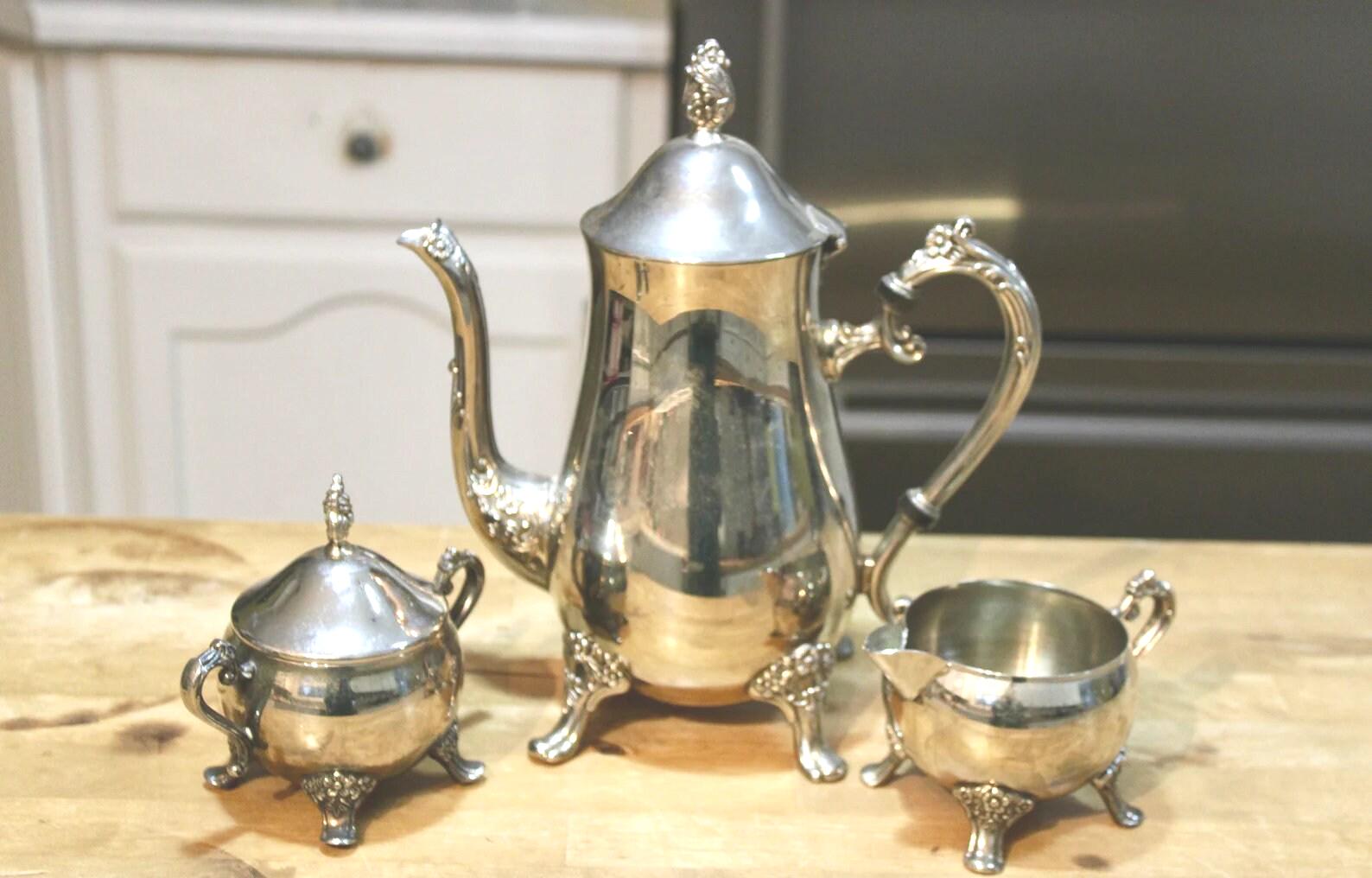 Perfect WEDDING GIFT!! - Elegant 1950s Silver Plate Coffee