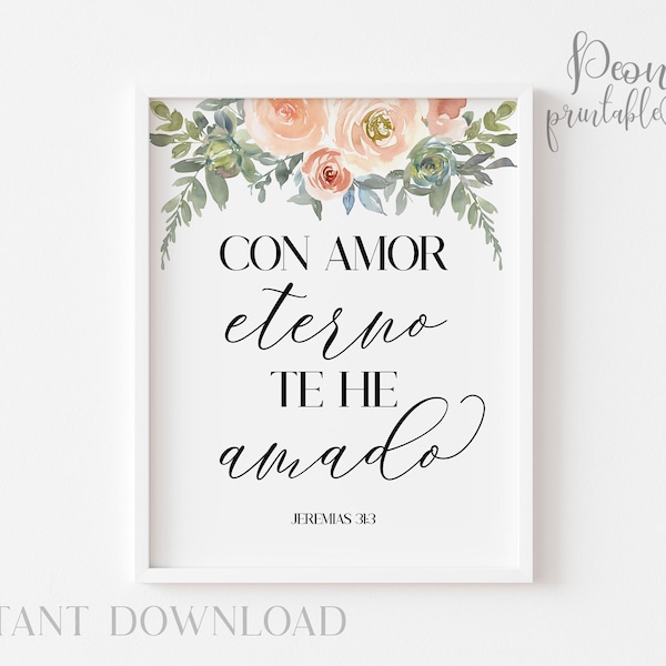 Spanish Christian Posters Etsy