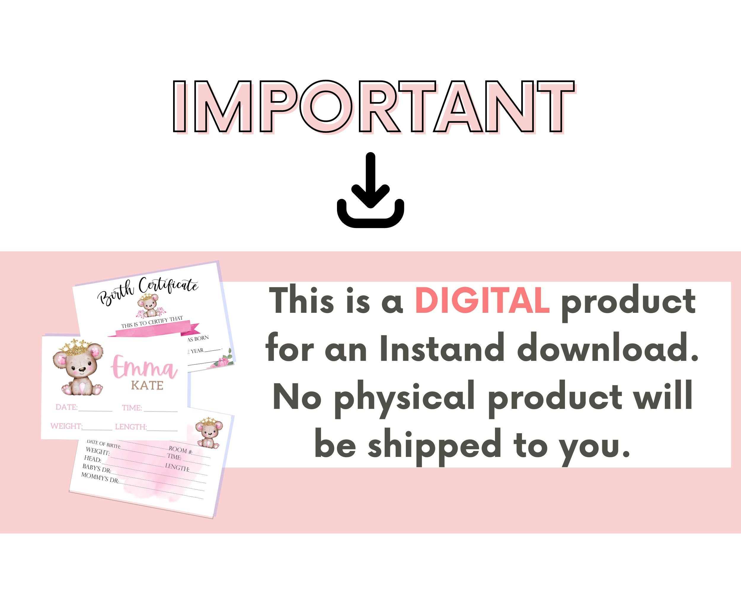 Hospital Crib Card, Baby Birth Stats, Baby Boy Name Card, NICU Name Card, Printable Name Card