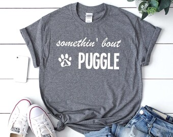 Puggle dog shirts, dog shirt, Love dog gift, Rescue breed, All Sizes, Puppy Dog baby clothes, Dog lover gifts love, mixed breed dog stuff