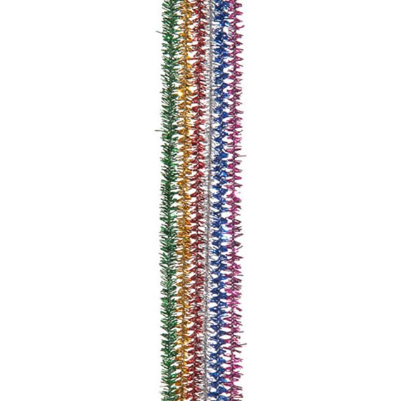 10 Multi-colored Pipe Cleaners, Pipe Cleaners For Crafts, Long