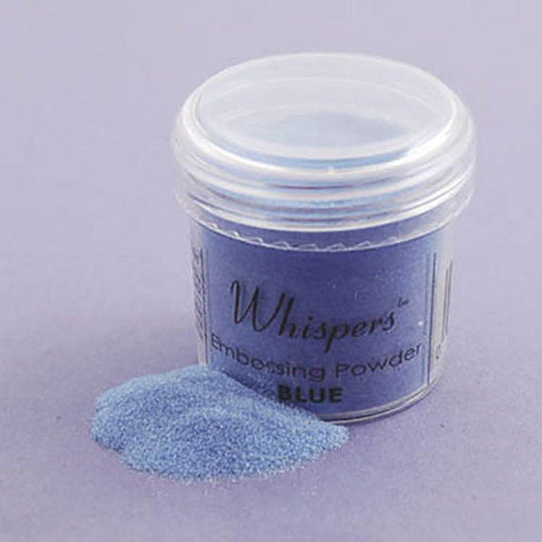 Whispers Baby Blue Embossing Powder, 1 Oz, Non-toxic, Scrapbooking ...