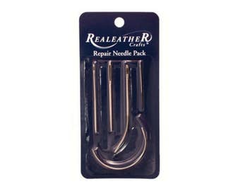 RealLeather Repair Needle Pack, 5 Needles