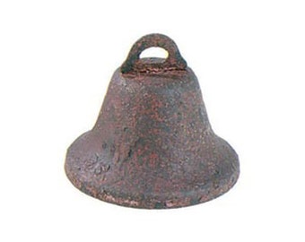 3 Rustic Liberty Bells, 45mm, Craft Liberty Bell