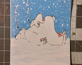 Happy Mama Bear Day. Mother’s Day Card