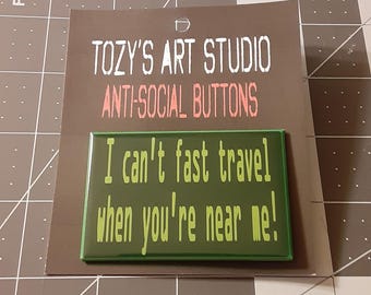 I Can’t Fast Travel When You’re Near Me! Button