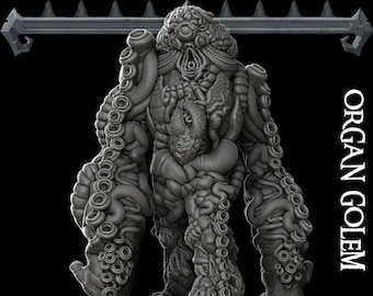 ORGAN GOLEM - Miniature | All Sizes | Dungeons and Dragons | Pathfinder | War Gaming