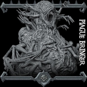 PLAGUE BRINGER - Modelo ÉPICO | Dungeons and dragons | Cthulhu | Pathfinder | Jogos de Guerra