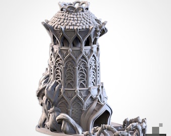 The Game of Destiny - 'Druids Tower' Dice Tower