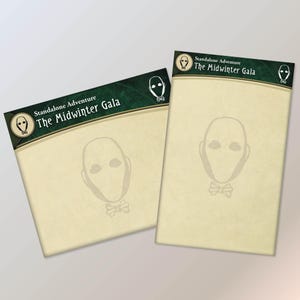 Séparateurs de cartes de gala de la mi-hiver - séparateurs de boîtes de deck LCG Horreur à Arkham