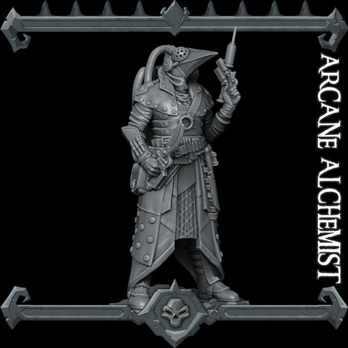 ARCANE ALCHEMIST - Miniature | All Sizes | Dungeons and Dragons ...