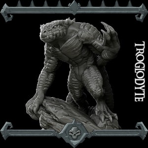 TROGLODYTE- Miniature | All Sizes | Dungeons and Dragons | Pathfinder | War Gaming