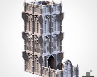 The Game of Destiny - 'Cathedral Tower' Dice Tower