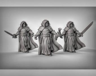 Warforged Rangers | Tabletop Gaming Miniature Models I Dungeons and Dragons | Pathfinder I RPG