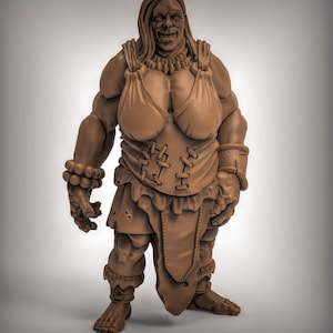 Hill Giant Chief | 28mm & 32mm Scale | 115mm Tall | Dungeons